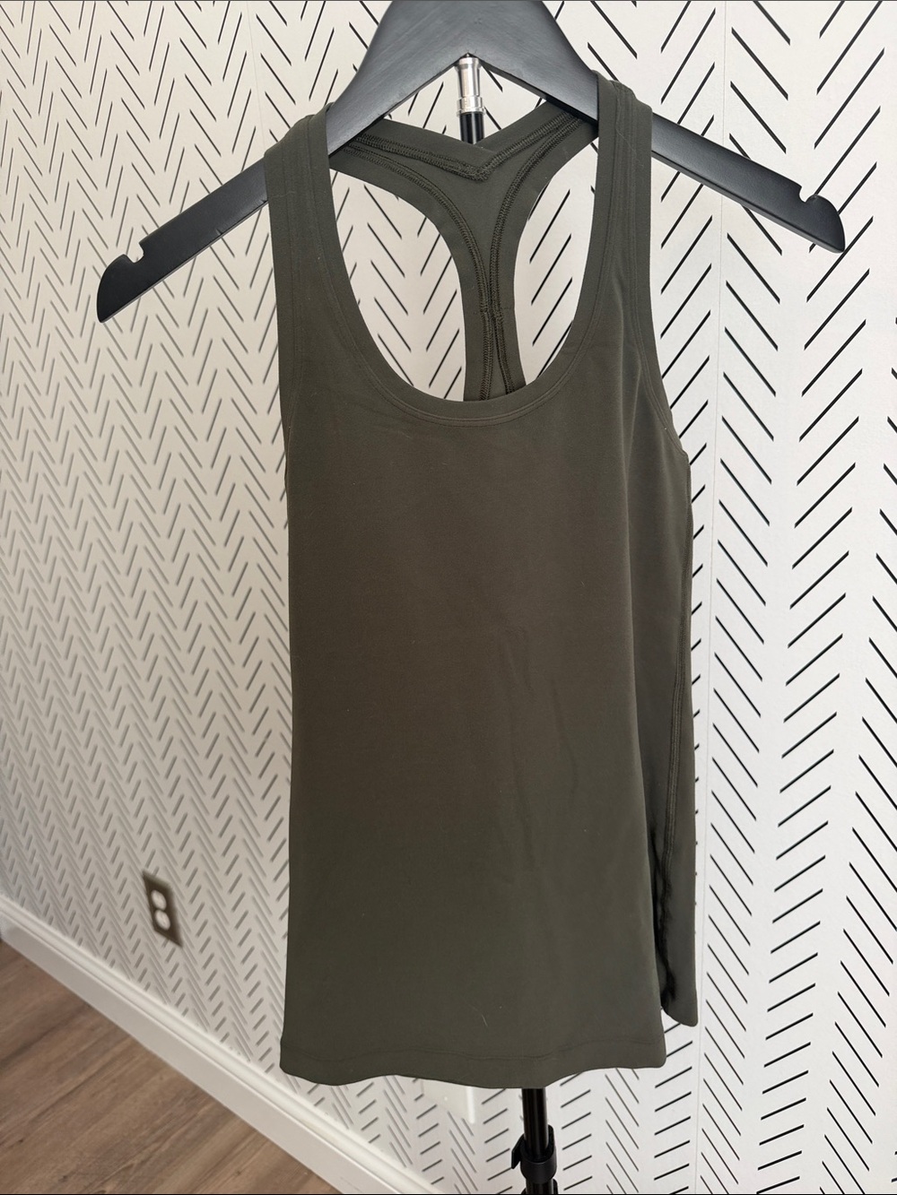 lululemon athletica Olive Green Racerback Tank